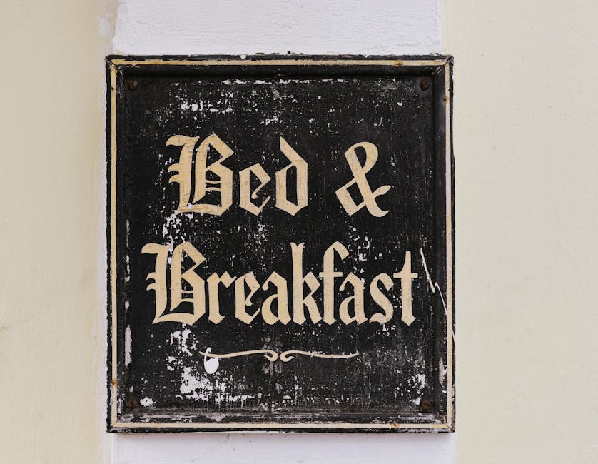 Bed And Breakfasts: A Unique And Affordable Way To Travel pexels photo 20106970
